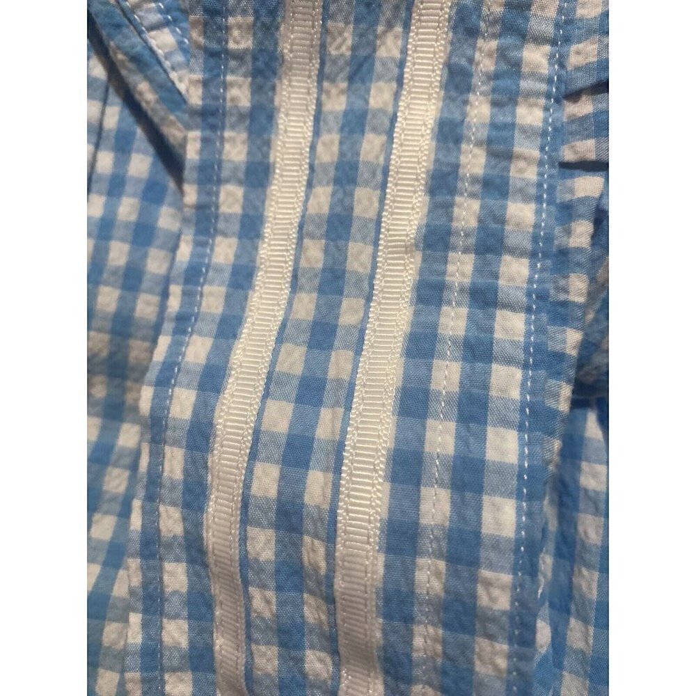 Robert Graham NWT Men’s Conroe, Button-Down Shirt Blue Gingham Medium $168 New - Picture 5 of 6